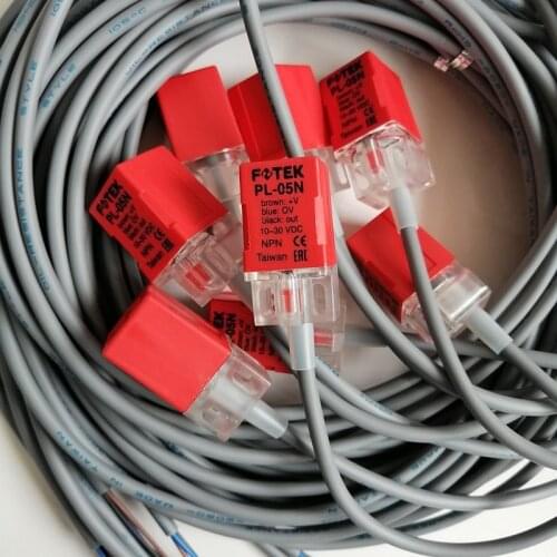 Fotek Inductive Proximity sensor PL-05N PL-05NB PL-05P PL-05PB (10 pieces)