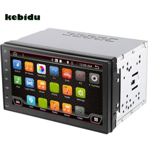 Kebidu Hot GPS Speaker 7" TFT Screen 2 DIN GPS Car Video Stereo Audio Player Support Radio & Wifi Function Car MP3 for Car