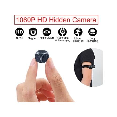 MINI HD infrared night vision camera, wireless camera, sports outdoor digital camera, DV smart computer camera, support TF card