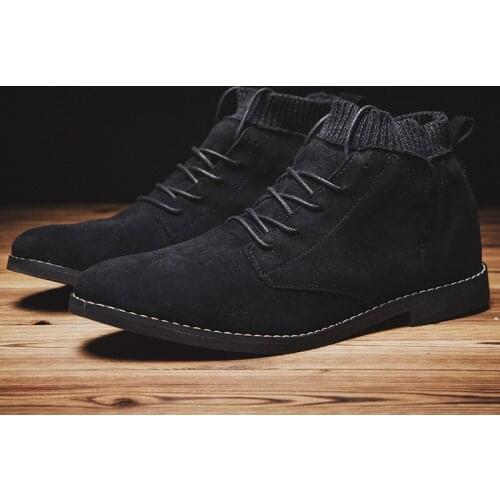 Mens Brown Shoes Mens Casual Leather Shoes Brown Sneakers Mens Boots Ocio Hot Sale Black Men 2020 Fashion For Sport