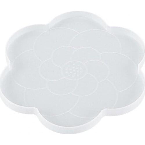 New Coaster Mold Handmade Reusable Silicone Table Decoration Resin Epoxy Mold for Table Silicone Mold Wholesale Dropshipping