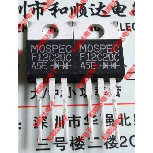 Original New / 5pcs / F12C20C MOSPEC TO-220
