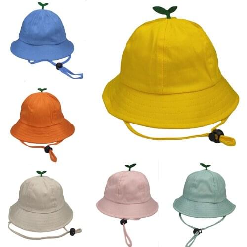 Parent-Kid Cartoon Little Grass Bucket Hat Panama Fisherman Cap Cute little grass Hat Man Women Bob Outdoor Sun Hats Casual Caps