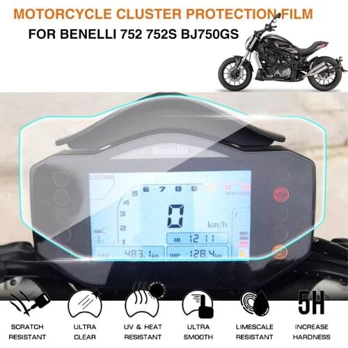 Motorcycle Cluster Scratch Protection Film Screen Protector For Benelli 752 752s bj750gs