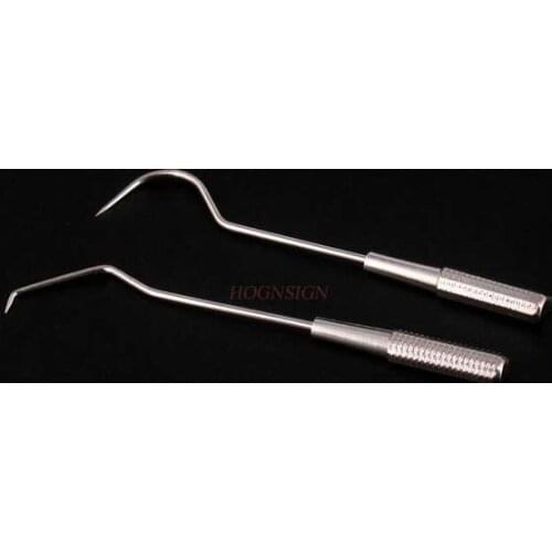 Portable Tick Artifact Stainless Steel Toothpick Super Fine Pick Tooth Hook Mini Oral Tool Sale