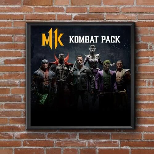 Mortal Kombat Video Game Poster Wall Painting Home Decoration ( No Frame )