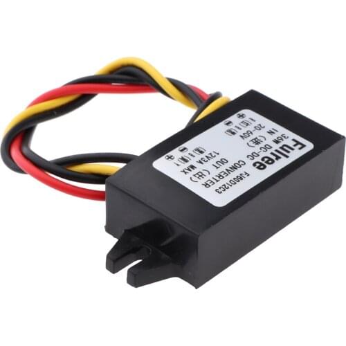 DC Converter 20-60V To 12V 3A 36W Power Supply Module Ultra-thin