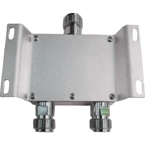 RF Radio Frequency Power Splitter Combiner 1 to 2 Way 380-2500MHz Signal Booster Divider Adapter N Connector Type 50 Ohm