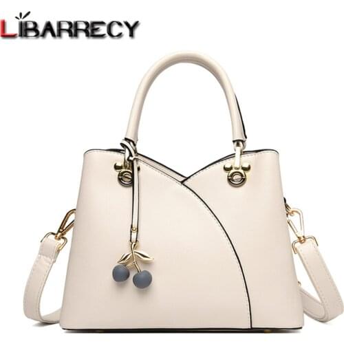 Luxury Tassel Design Ladies Messenger Bags High Quality Leather Fashion Women Handbag Solid Color Womens Shoulder Bag Sac Femme