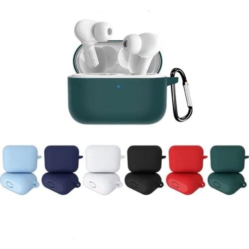 TWS True Wireless Bluetooth Earphone Case Shell for -Huawei Honor Earbuds X1 Soft Headset Case Cover for MOECEN Dust-proof Silic