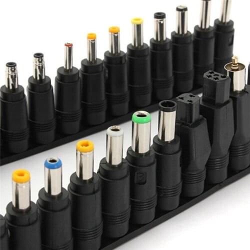 Universal Notebook Power Adapter 28 in 1 DC For AC Plug Laptop Power Adapter 5.5x2.1mm Jack to 28 multi-type Male Plugs A20