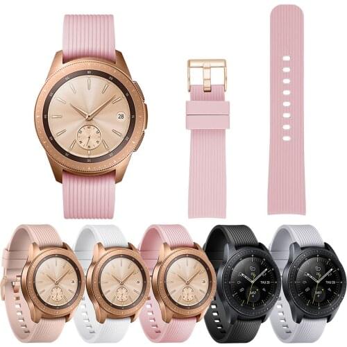 Women Watches Silicone Strap For Samsung Gear S2 Classic Huami Amazfit BIP Watches Accessories Replacement Watchbands Sangle