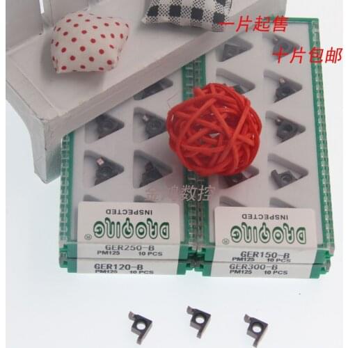 10PCSInner Diameter Slot Blade GER100/130/150/200/250/300-B