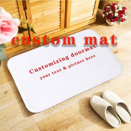 40x60cm doormat Custom mat anti-slip door mat, printed your design picture photo, customized Carpet for Bath Door Living Room