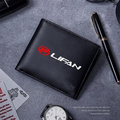 Auto Accessories Leather credit card storage drivers license bag For lifan solano x60 x50 car Styling