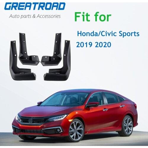 Car Mud Flaps Splash Guards Mudguards for Fender Mudflaps Accessories For Honda/Civic Sports 2019 2020
