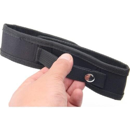 New Flashlight Pouch Nylon Holster Torch Case Belt Torch Cover for Outdoor Camping Hunting Lighting Accessory Survival Kits