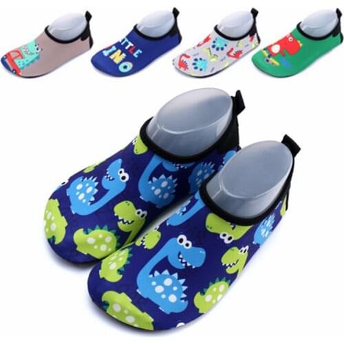 Baby Child Quick-Dry Shoes Non-Slip Kids Water Shoes Toddler boy girl Cartoon Unicorn Barefoot Aqua Socks For Beach Pool Swim