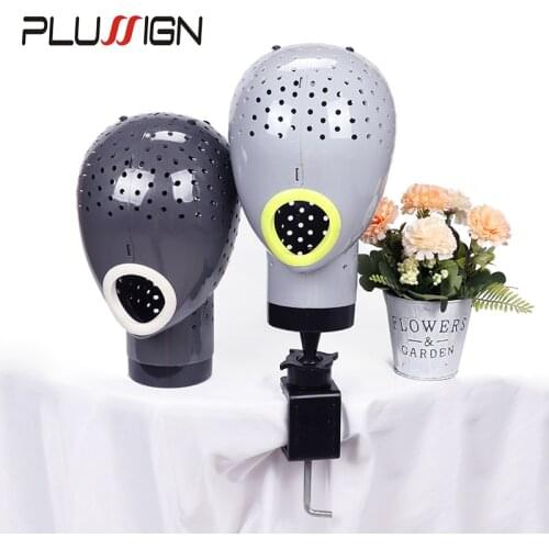 Plussign Wig Dryer Head With Stand, Drying Head For Wigs Mannequin Head With Stand Hair Dryer Fresh Wig Head With Clamp