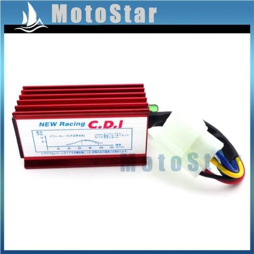 Red 6 Pin Racing Ignition AC CDI Box For 150 160 200 250cc motorcycle ATV Pit Dirt Bike