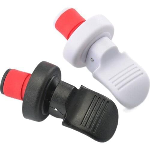 Plastic Wine Bottle Stopper Vacuum Sealed Wine Bottle Stopper Champagne Saver Pressure Sealer Preserver Retain Freshness Tools