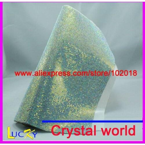 2013 latest hot fix rhinestone trimming ab color super close and 2mm ss6 stone for shipping