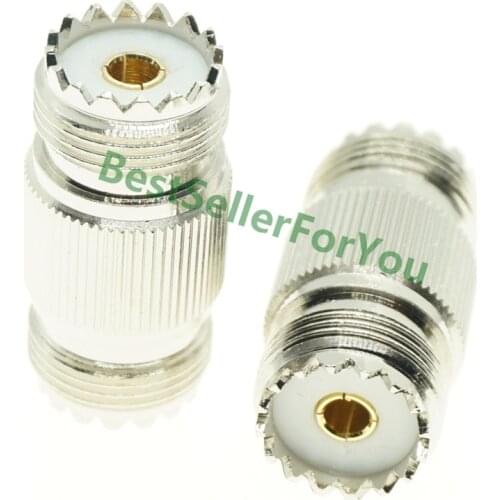 UHF SO-239 Female To UHF SO-239 Female SO239 Coupler RF Adapter Connector For PL-259 Plug