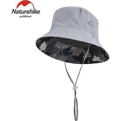 Naturehike Outdoor Summer Ultralight Folding Breathable Sunscreen Anti-UV Fisherman Hat Hiking Mountaineering Fishing Beach