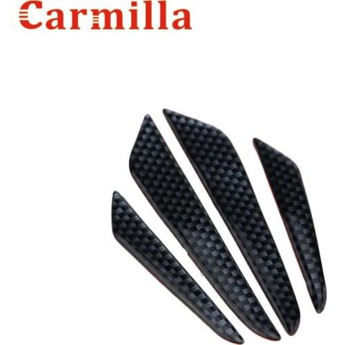 Carmilla Car Door Edge Guards Trim Molding Protection Strip For Nissan Qashqai Juke Shiro NV200 Note Pathfinder Leaf X-Trail