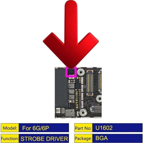 10pcs/lot U1602 for iPhone 6/6Plus LM3564 camera flash control STROBE DRIVER IC Chip 20 pins 64A1 LM3564A1TMX