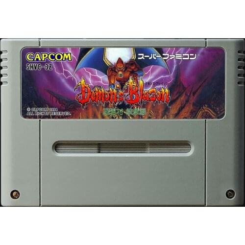 16Bit Games ** Demons Blazon ( Japan NTSC Version!! )