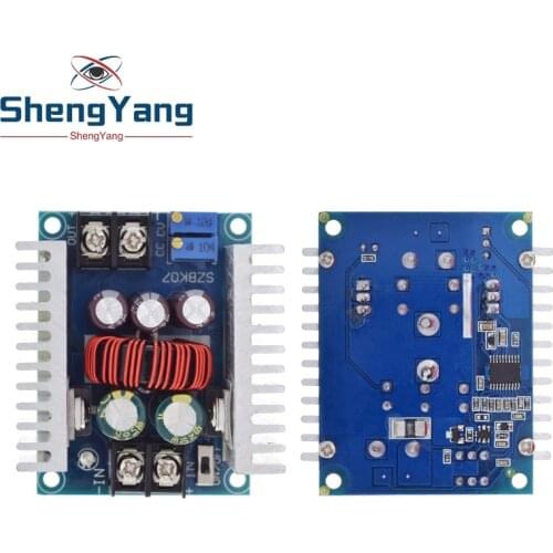 300W 20A DC-DC Buck Converter Step Down Module Constant Current LED Driver Power Step Down Voltage Module Electrolytic Capacitor