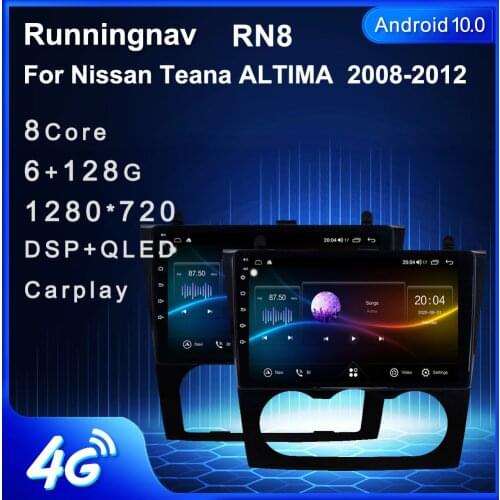 Runningnav For Nissan Teana ALTIMA 2008-2012 Car Radio 2 Din Android Car Radio Multimedia Video Player Navigation GPS
