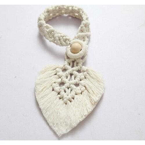 Bohemia Macrame Hand Knitting Curtain Clip Curtain Holders Tieback Clips Tie Back Curtain Accessories Home Decoration