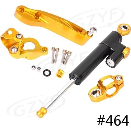CBR 600RR Motorcycle Steering Damper Stabilizer Bracket Safety Control w/ Mounting Holder Bracket For Honda CBR600RR 2007-2016
