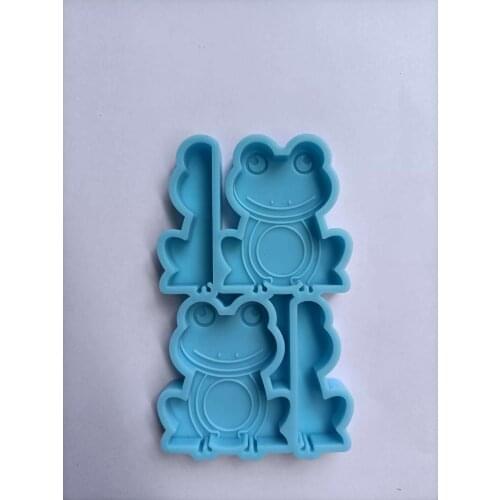 DIY Frog Silicone Mold Resin Key Chain Mold Cake Decoration Accessories Baking Accessories Chocolate Mold Pasty Tools