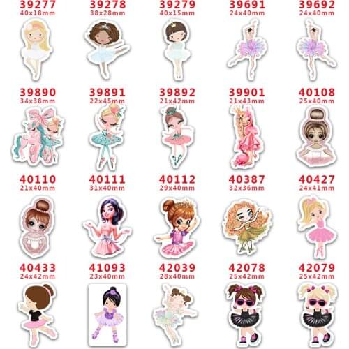 DIY Decoration Crafts Accessories 30Pcs Per Cartoon Character Planar Resin PR42078