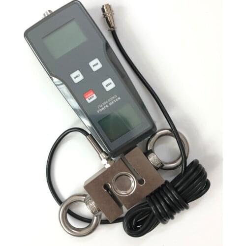 FM-204-200K Force Gauge N,kg,lb 3 Measurement Units Push Force and Pull Force Testing Machine Range 200 kgf