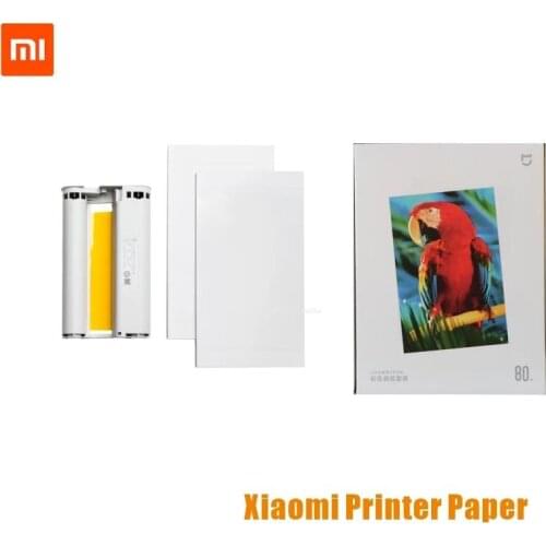 Xiaomi Mijia Photo Paper 6inch Photo Printer Paper Imaging Supplies Print Paper Photographic Color Coated For Smart Xiaomi Mijia