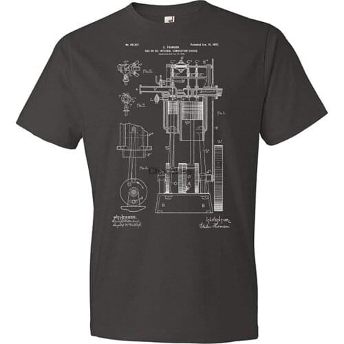 Gas or Oil ICE Engine T-Shirt Gearhead Gifts Mechanical Engineer