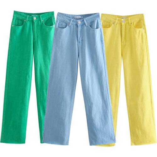 Guobioziy Women's Straight Jeans