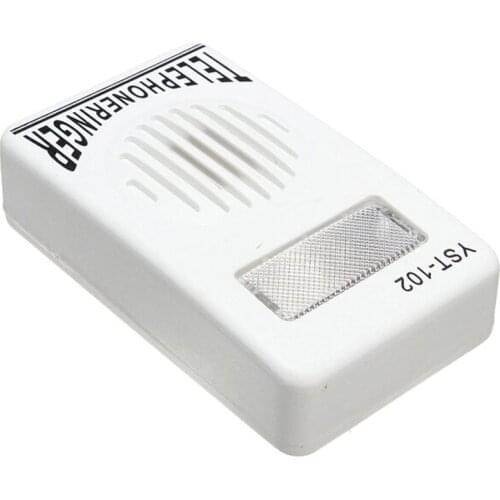 Phone Accessory Bundles Loud Telephone ringtones 95dB Telephone Ringer with Visual Phone Flasher Light