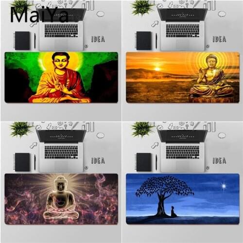 Maiya Top Quality Buddha MousePads Computer Laptop Anime Mouse Mat Free Shipping Large Mouse Pad Keyboards Mat