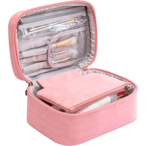 Fashion Cosmetic Bag Makeup Bags Travel Organizer Necessary Beauty Case Toiletry Bag Bath Wash Make up Box