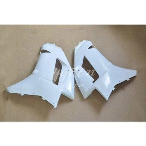 Unpainted ABS Plastic Mid Left and Right Side Fairing For Kawasaki Ninja ZX-6R 636 07-08 2007 2008