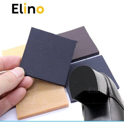 Anti-Slip Shoes Sole Protector for Women High Heels Sandals Pad Rubber Outsole Replacement Repair Square Heel Shoe Bottom Patch