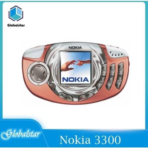 Nokia 3300 refurbished Original Unlocked Nokia 3300 GSM Bar 750 mAh old Fashion memory Cellphone Free Shipping