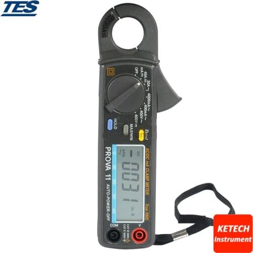 High Resolution AC/DC mA True RMS Clamp Meter Super DC 1mA, AC 0.1mA PROVA11