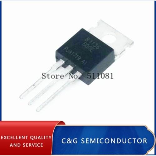 10pcs BT136-600 BT136-600E TO-220 BT136