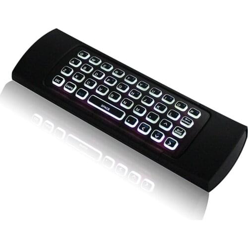 Russian MX3 Fly Air Mouse Backlight MXIII Wireless Keyboard 2.4G IR Learning Backlit Handle For Mini Pc X96 H96 Android TV BOX